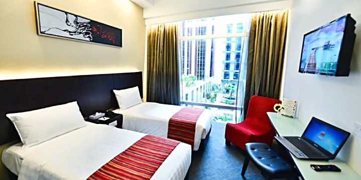 Hotel Chancellor@Orchard 内観