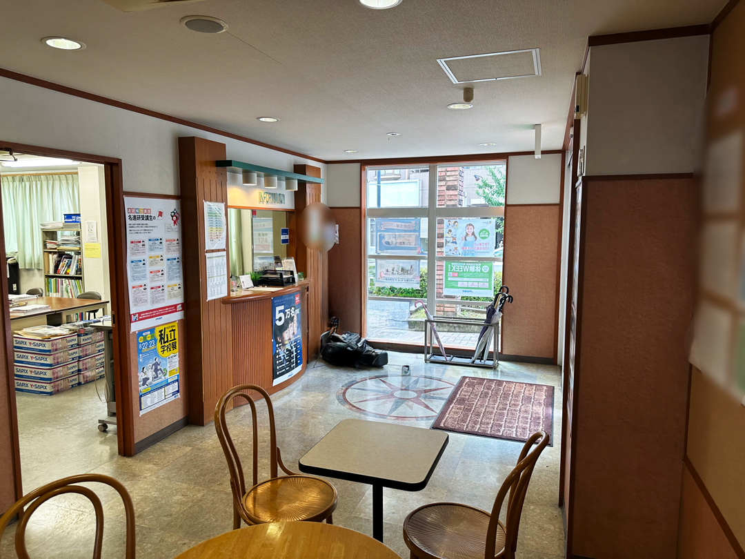 明るくて広いエントランス